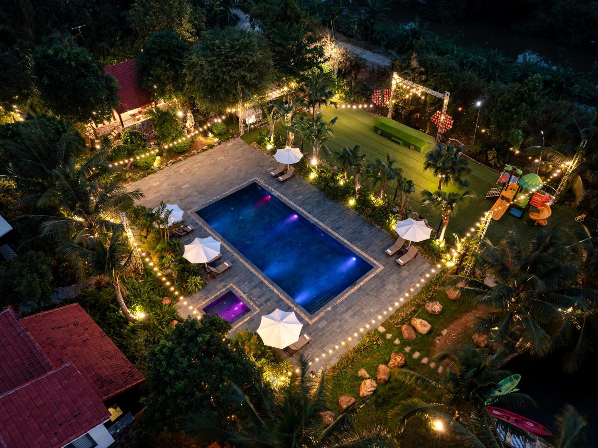 Khu du lịch Hoa Và Đá Ninh Binh Exterior foto